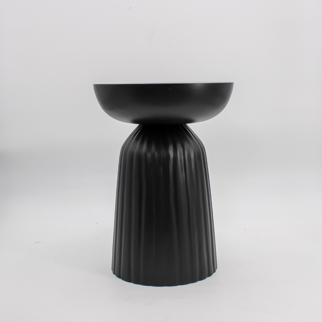 Black Wooden Accent Table - OROA