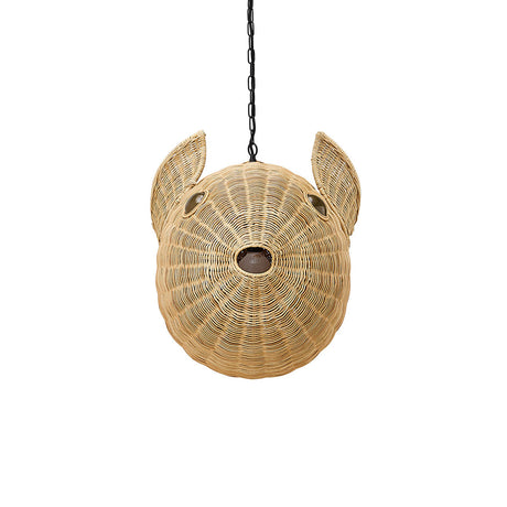 Wicker Pendant Lamp M | Jonathan Adler Blowfish | Oroa.com