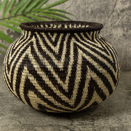ZigZag Rainforest Basket