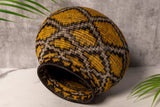 Golden Diamond Netting Rainforest Basket
