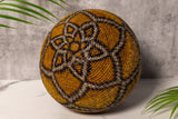 Golden Diamond Netting Rainforest Basket