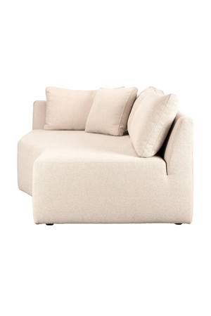 Cream Chaise Longue | Zuiver Prosper | OROA.com