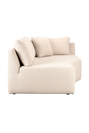 Cream Chaise Longue | Zuiver Prosper | OROA.com