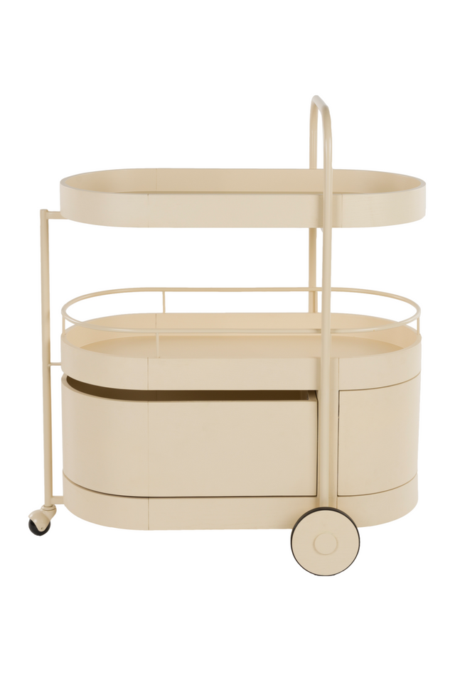 Beige Storage Trolley | Zuiver Wim | OROA.com