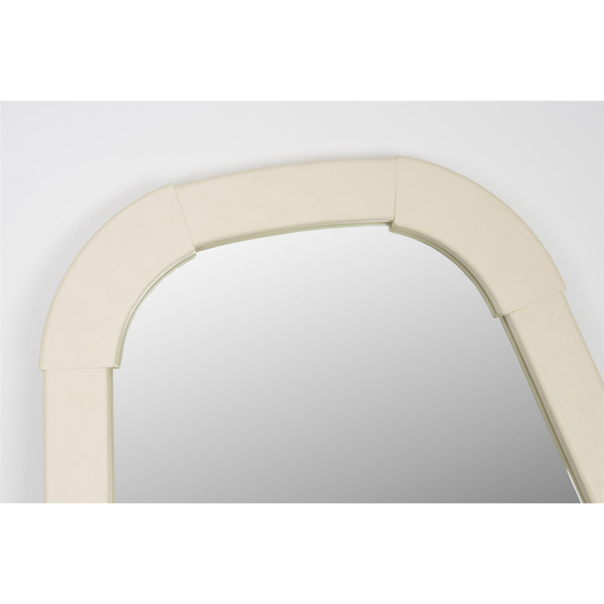   Modern European furniture - Beige Oak Asymmetrical Mirror - www.oroa.com | Oroa.com