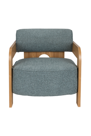 Ash Framed Boucle Lounge Chair | Zuiver Oolong | Oroa.com