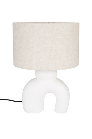 White Curved Table Lamp | Zuiver Bibi | OROA.com