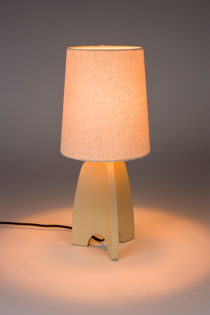 Beige Concrete Table Lamp | Zuiver Saba | OROA.com