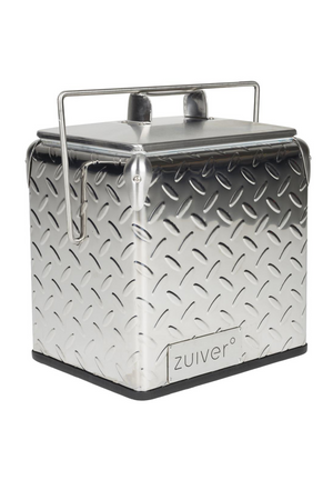 Gray Metal Cooler  | Zuiver Be Heavy | OROA.com