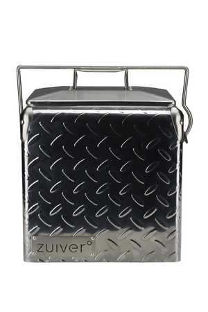 Gray Metal Cooler  | Zuiver Be Heavy | OROA.com