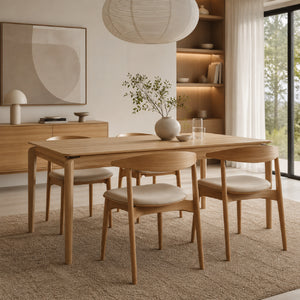  Modern furniture - Ash Wood Dining Table S - www.oroa.com | Oroa.com
