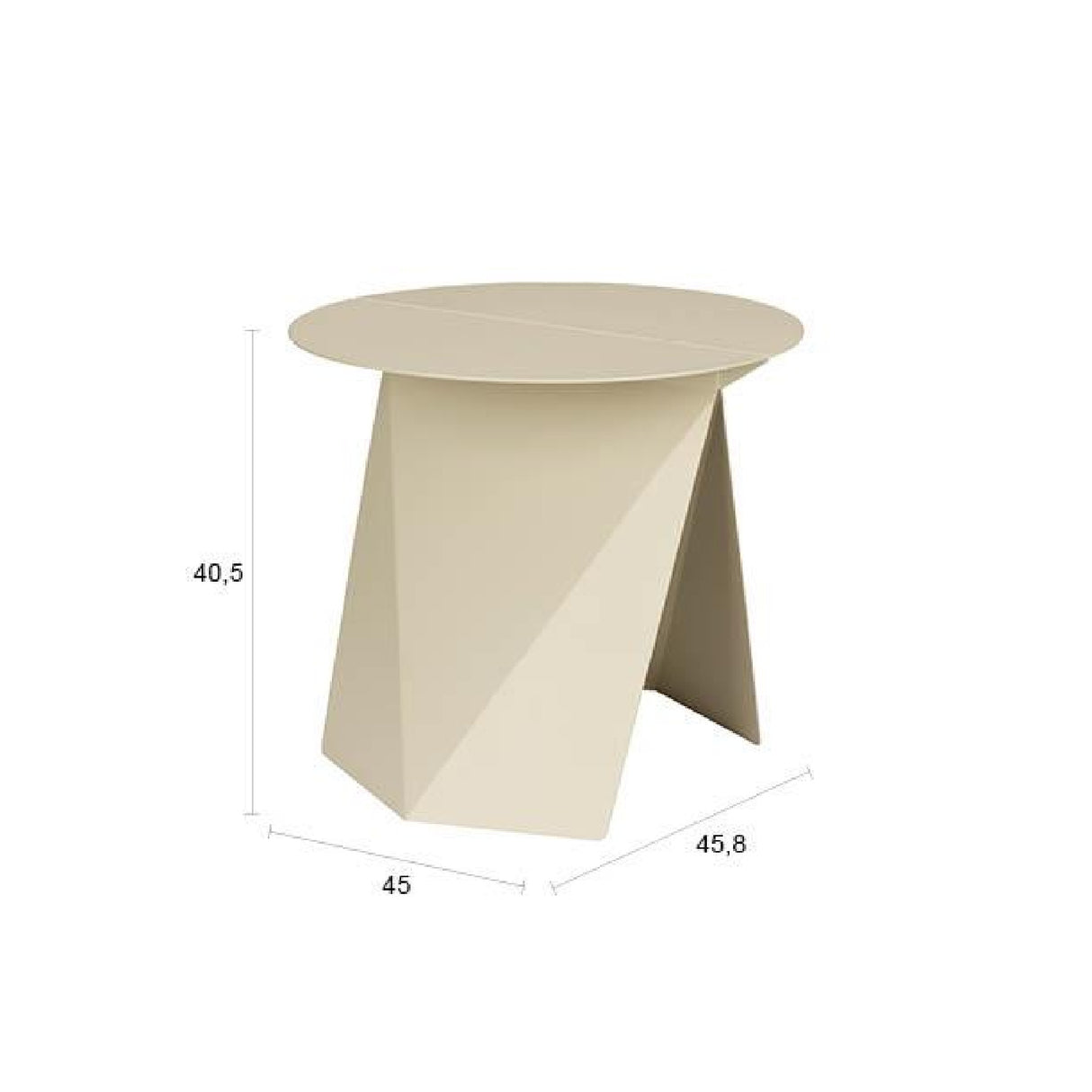   Modern furniture - Origami-Inspired Side Table - www.oroa.com | Oroa.com