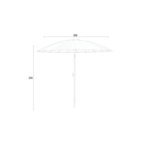   Modern furniture - Red Sunbrella Parasol - www.oroa.com | Oroa.com