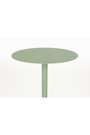 Pedestal Round Outdoor Side Table | Zuiver Snow | OROA.com