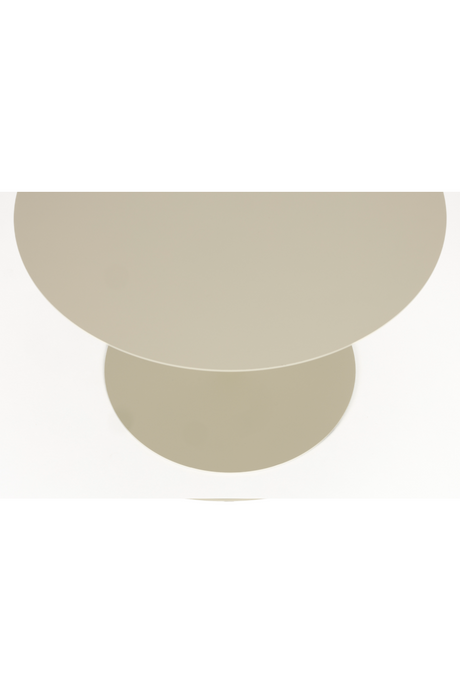 Pedestal Round Outdoor Coffee Table | Zuiver Snow | OROA.com