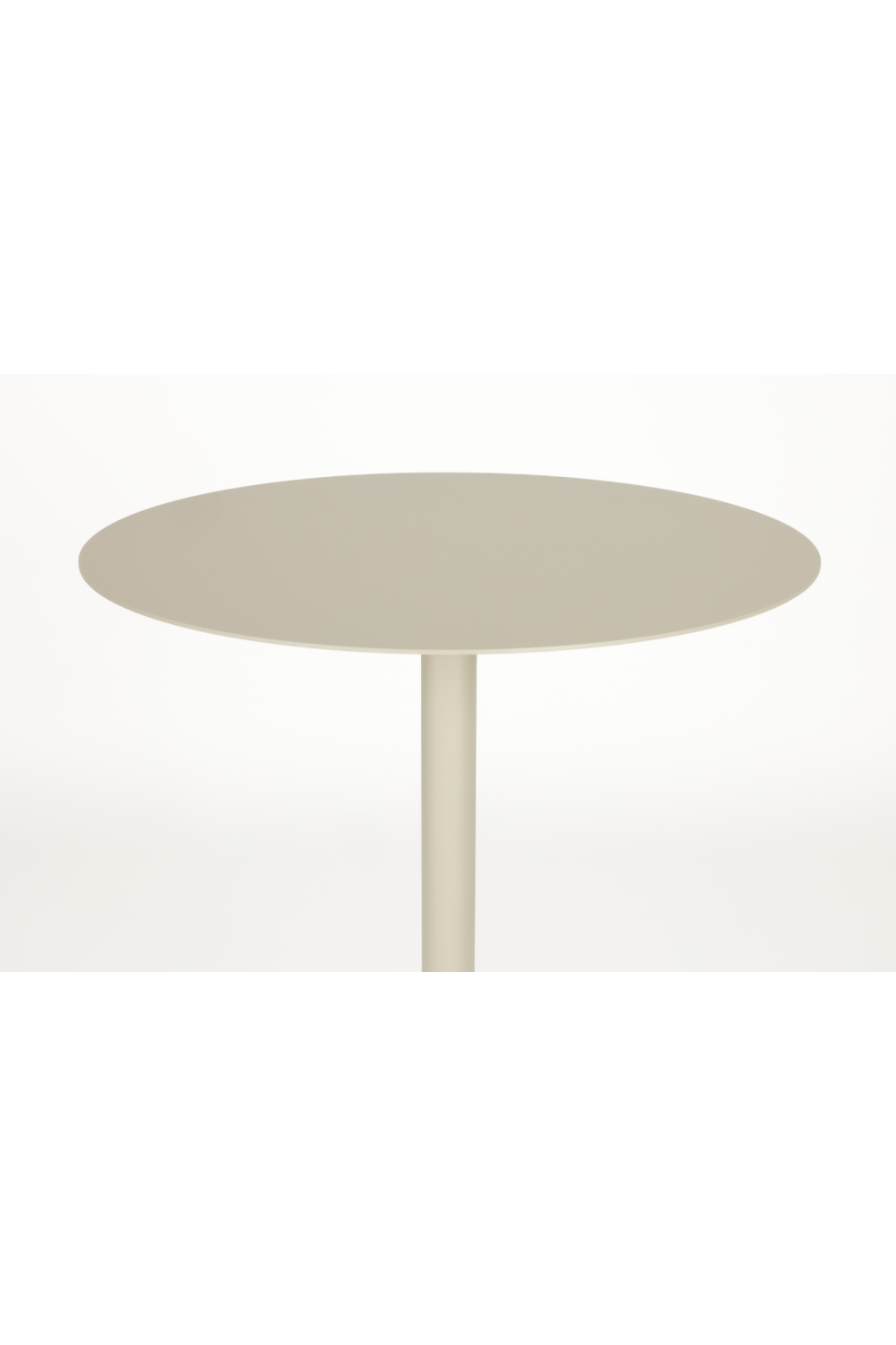 Pedestal Round Outdoor Bistro Table | Zuiver Snow | OROA.com