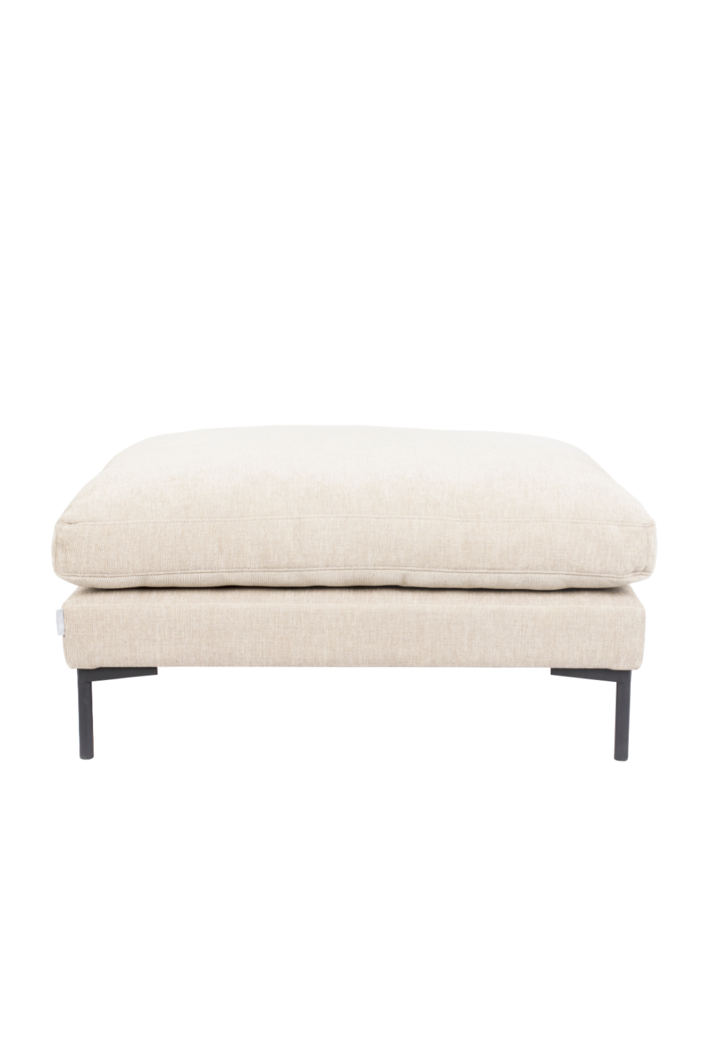 Beige Fabric Hocker | Zuiver Summer | OROA.com