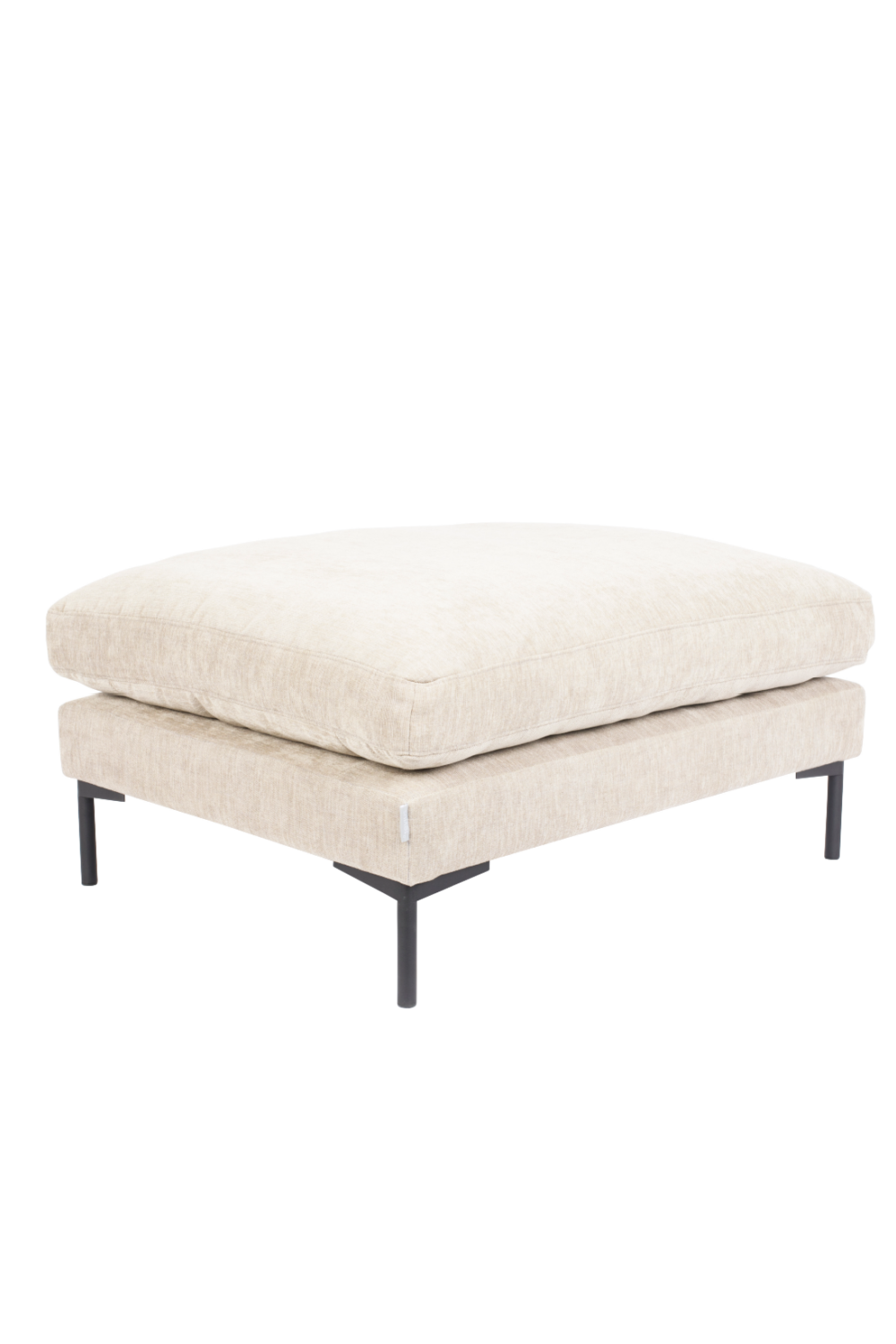 Beige Fabric Hocker | Zuiver Summer | OROA.com