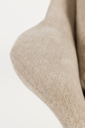 Beige Swivel Lounge Chair | Zuiver Philly | OROA.com