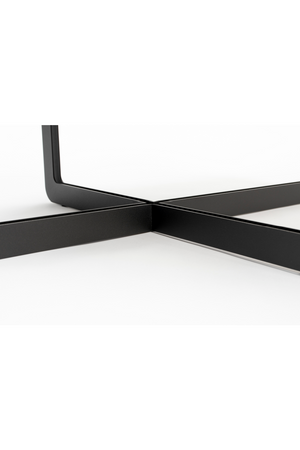 Crossed-Base Oval Coffee Table | Zuiver Centre | OROA.com