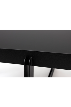 Crossed-Base Oval Coffee Table | Zuiver Centre | OROA.com