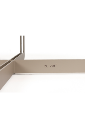 Crossed-Base Oval Coffee Table | Zuiver Centre | OROA.com