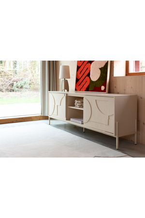 Oak Relief Sideboard | Zuiver Faces | OROA.com