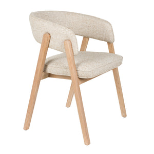   Modern European furniture - Oak Framed Dining Armchair - www.oroa.com | Oroa.com
