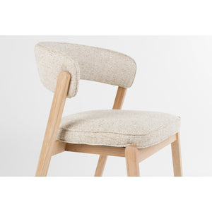   Modern European furniture - Oak Framed Dining Chairs (2) - www.oroa.com | Oroa.com