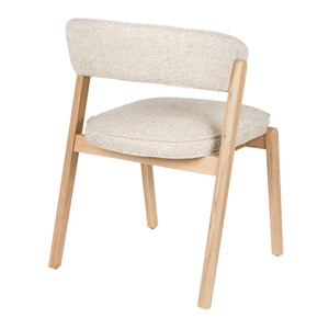   Modern European furniture - Oak Framed Dining Chairs (2) - www.oroa.com | Oroa.com