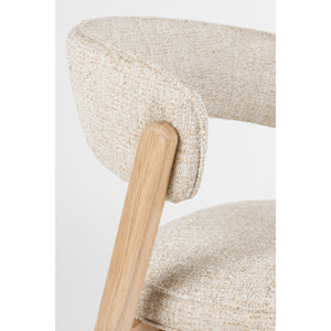   Modern European furniture - Oak Framed Dining Chairs (2) - www.oroa.com | Oroa.com
