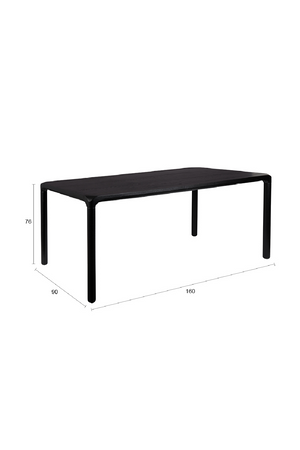 Modern Minimalist Wooden Dining Table | Zuiver Storm | Oroa.com