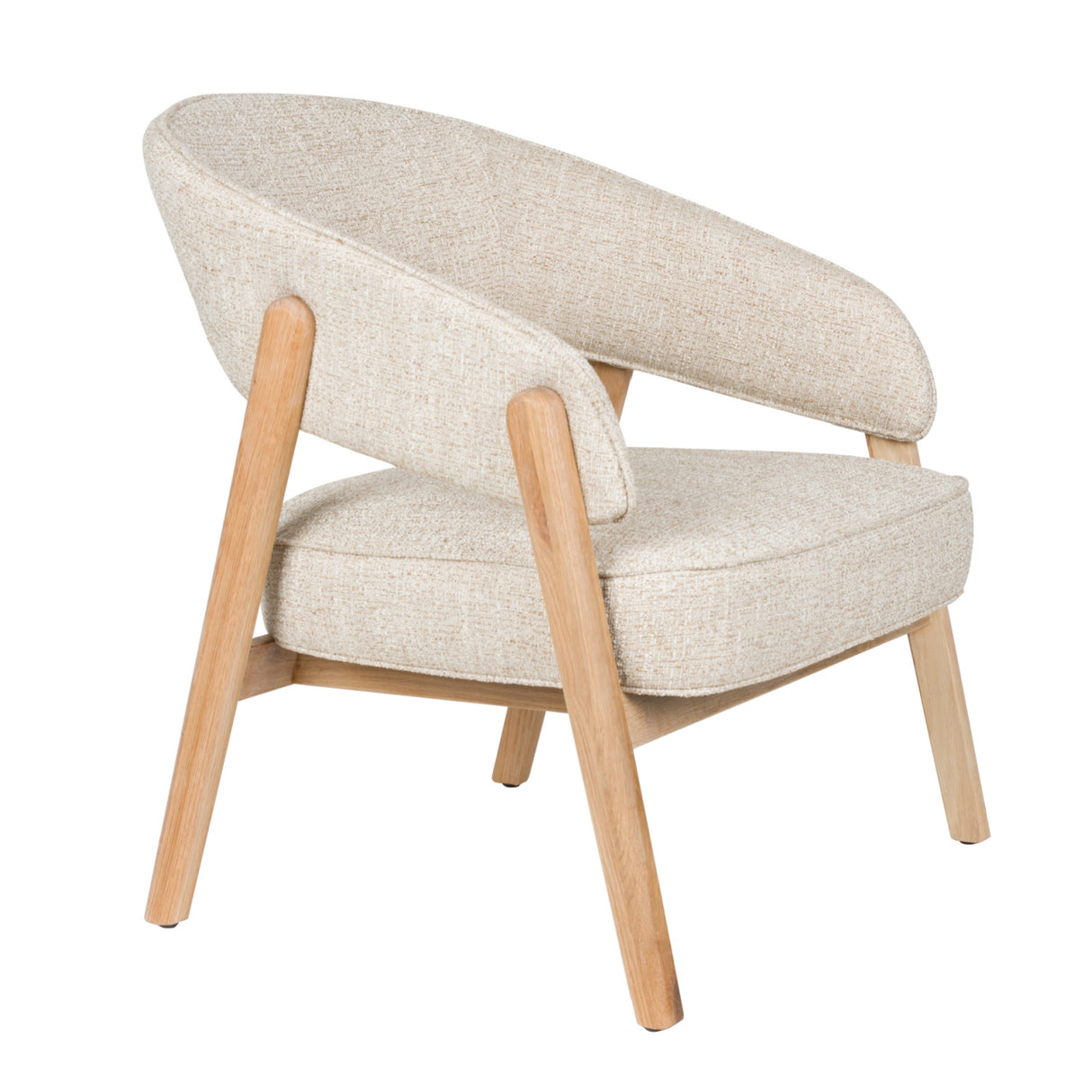   Modern European furniture - Oak Framed Lounge Chair - www.oroa.com | Oroa.com