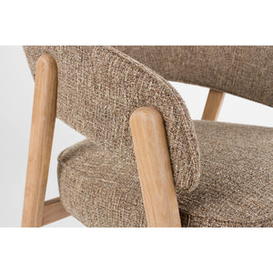   Modern European furniture - Oak Framed Lounge Chair - www.oroa.com | Oroa.com
