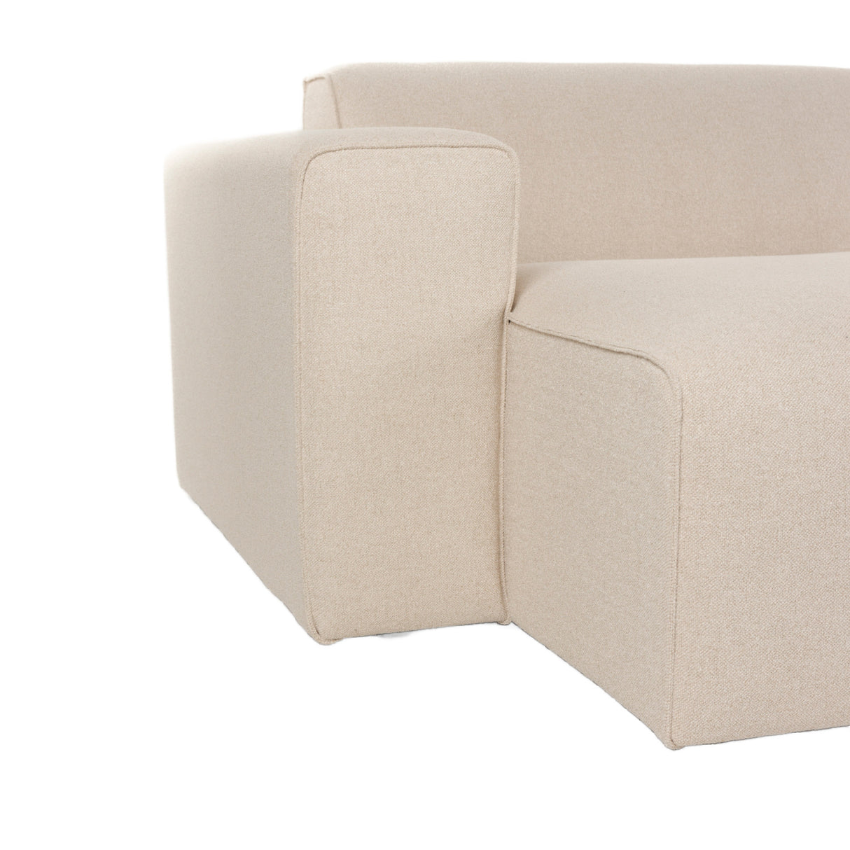   Modern furniture - Cream 3-Seater Sofa - www.oroa.com | Oroa.com