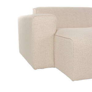   Modern furniture - Cream 3-Seater Sofa - www.oroa.com | Oroa.com