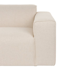   Modern furniture - Cream 3-Seater Sofa - www.oroa.com | Oroa.com