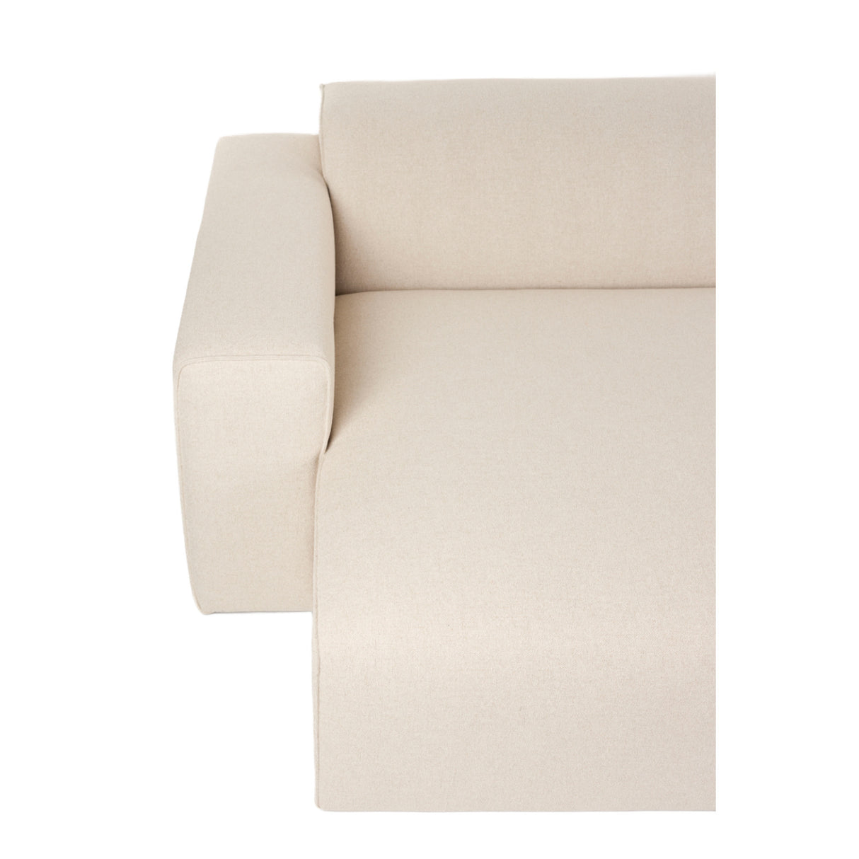   Modern furniture - Cream 3-Seater Sofa - www.oroa.com | Oroa.com