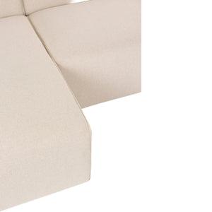   Modern furniture - Cream 3-Seater Sofa - www.oroa.com | Oroa.com