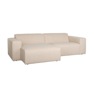   Modern furniture - Cream 3-Seater Sofa - www.oroa.com | Oroa.com