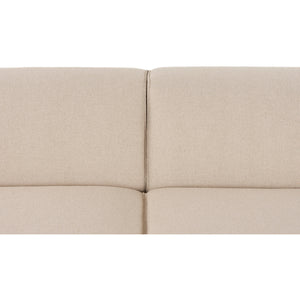   Modern furniture - Cream 3-Seater Sofa - www.oroa.com | Oroa.com