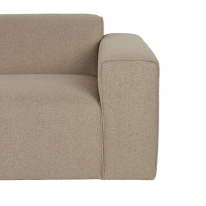   Modern furniture - Beige 3-Seater Sofa - www.oroa.com | Oroa.com