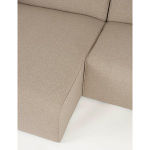   Modern furniture - Beige 3-Seater Sofa - www.oroa.com | Oroa.com