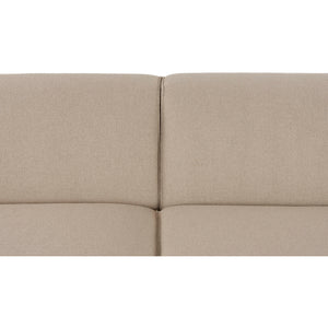   Modern furniture - Beige 3-Seater Sofa - www.oroa.com | Oroa.com