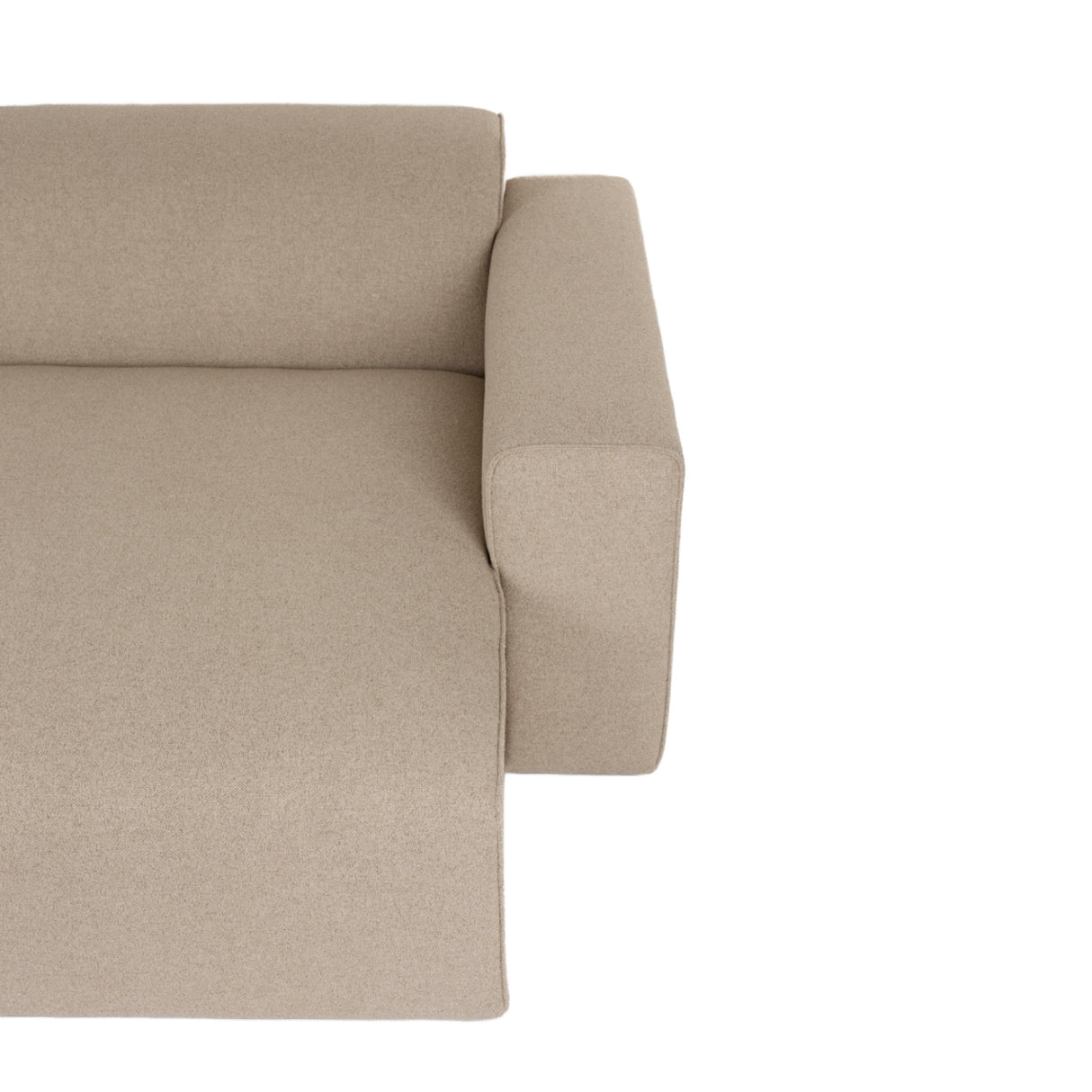   Modern furniture - Beige 3-Seater Sofa - www.oroa.com | Oroa.com