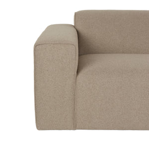   Modern furniture - Beige 3-Seater Sofa - www.oroa.com | Oroa.com