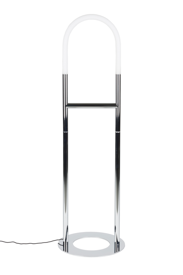 Modern Chrome Floor Lamp | Zuiver Arch | Oroa.com