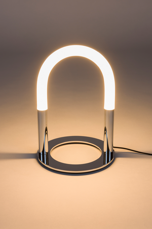 Modern Chrome Table Lamp | Zuiver Arch | Oroa.com