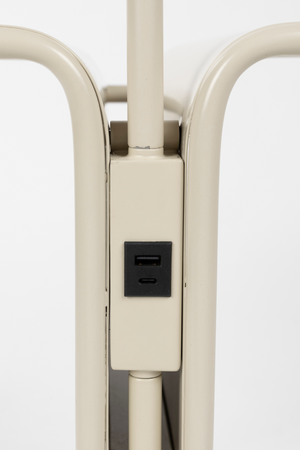 Beige Side Table Floor Lamp | Zuiver Lustor | Oroa.com