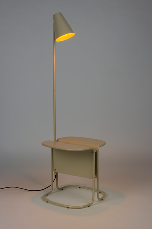 Beige Side Table Floor Lamp | Zuiver Lustor | Oroa.com